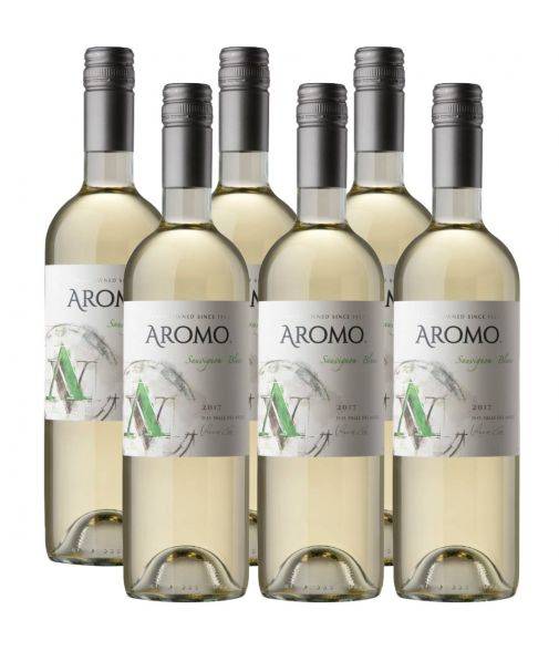 Pack 6 Botellas Sauvignon Blanc, Viña Aromo, Valle del Maule