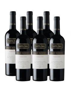 Pack 6 vinos Carmenere, Gran Reserva, Viña Santa Ema
