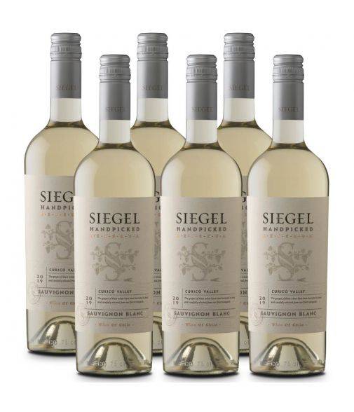 Pack 6 Sauvignon Blanc, Reserva, Handpicked, Siegel