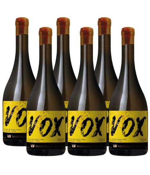 Pack 6 vinos Viognier, Premium, Maturana Wines