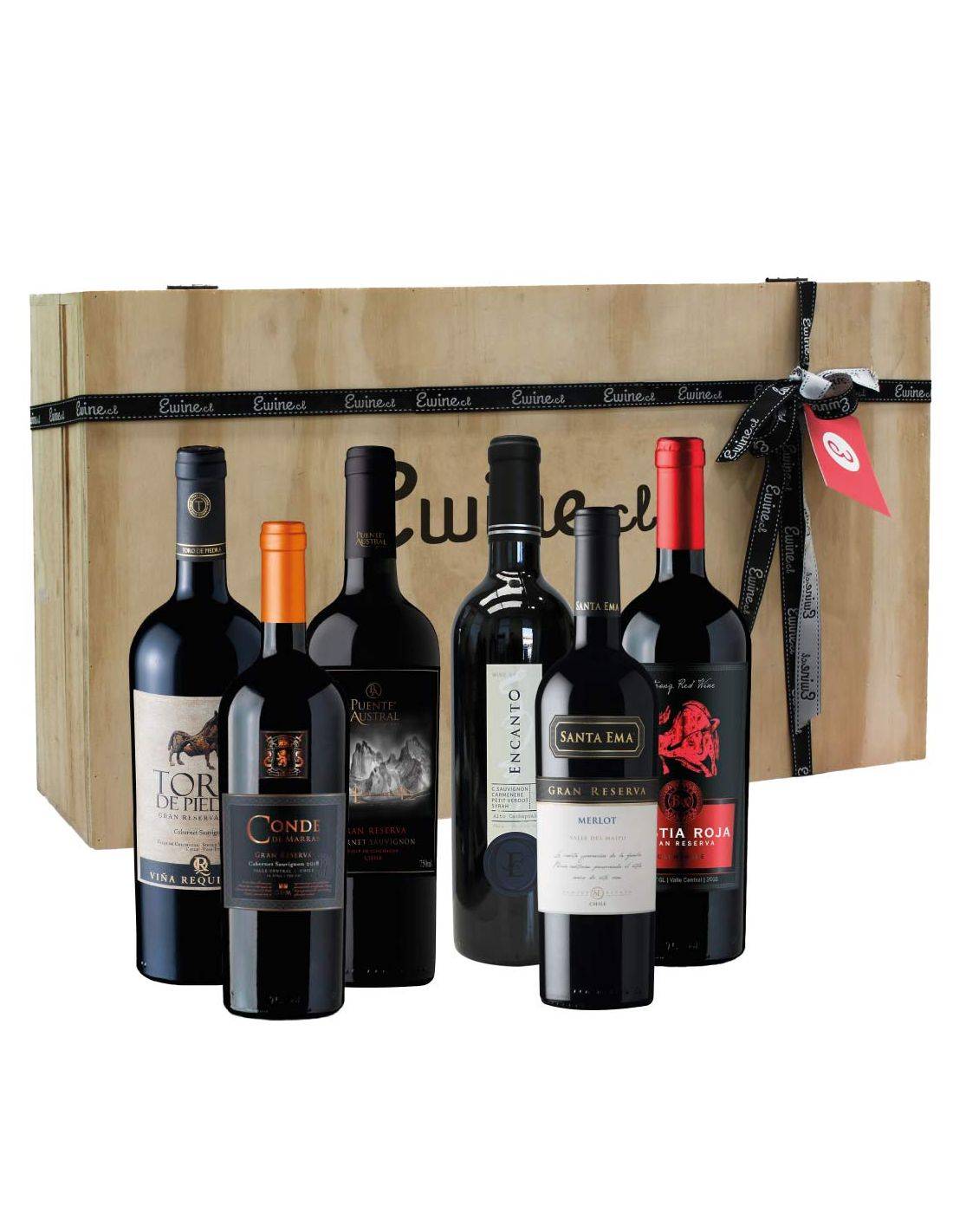 Corte abuela imagen Maleta 6 vinos mix tintos Gran Reserva - Premium en Oferta
