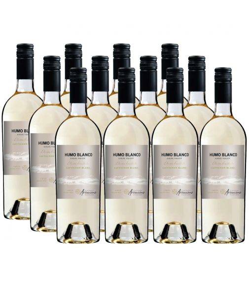 Pack 12 vinos Sauvignon Blanc, Humo Blanco, Viña Francois Lurton