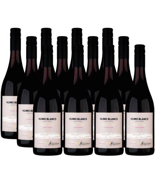 Pack 12 vinos Pinot Noir, Humo Blanco, Viña Francois Lurton