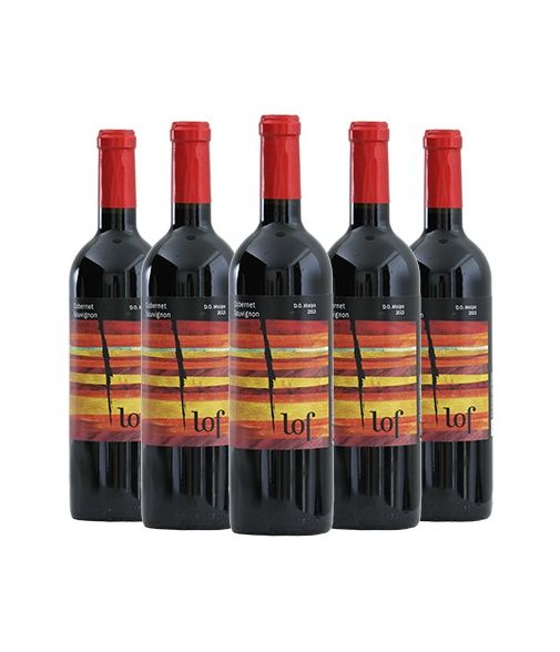 6 Vinos LOF Cabernet Sauvignon Premium, Valle de Maipo