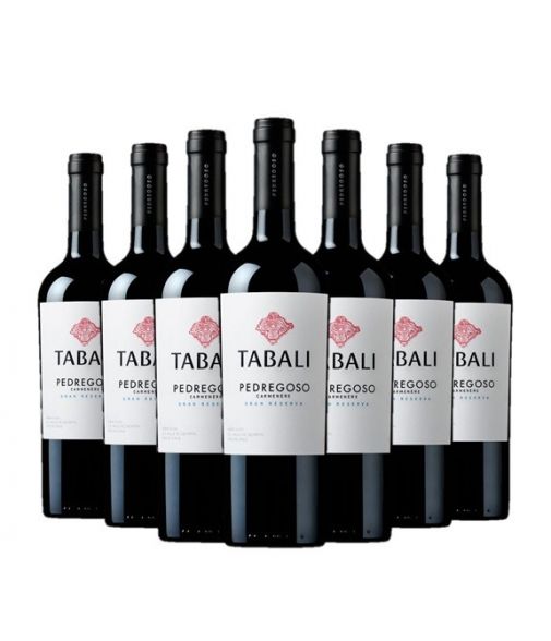 12 vinos Tabali Pedregoso, Carmenere, Gran Reserva Viña Tabali